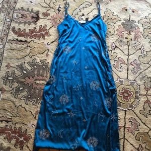 Honey Punch Celestial slip dress L